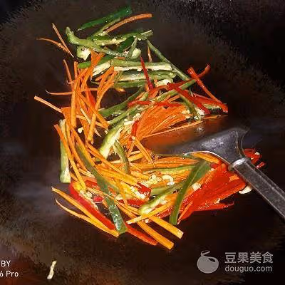 魚香杏鮑菇蓋飯的做法