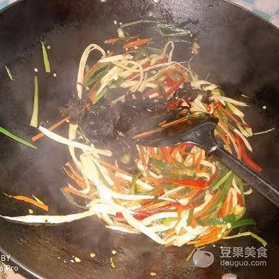 魚香杏鮑菇蓋飯的做法