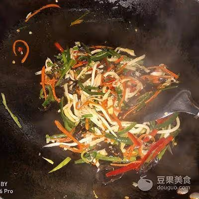 魚香杏鮑菇蓋飯的做法