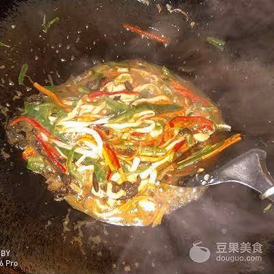 魚香杏鮑菇蓋飯的做法