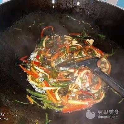 魚香杏鮑菇蓋飯的做法