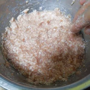 蒸肉餅湯（嫩如豆腐的肉餅餅）