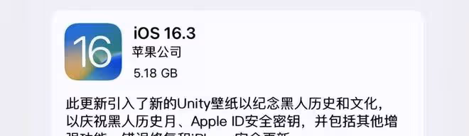 真快,iOS16.3RC15.7.3RC已出,這機型建議更新