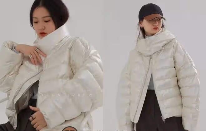大衣、皮草都out了，今年流行「羽絨服+鯊魚褲」，時髦顯瘦還保暖