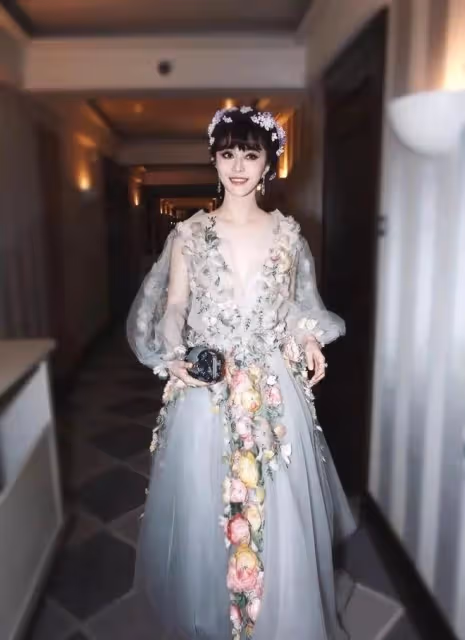 范冰冰在坎城走紅毯那些年,禮服美輪美奐,不同凡響,驚艷世人