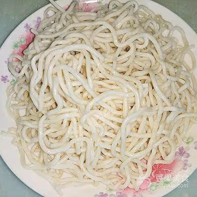 大排檔炒麵的做法