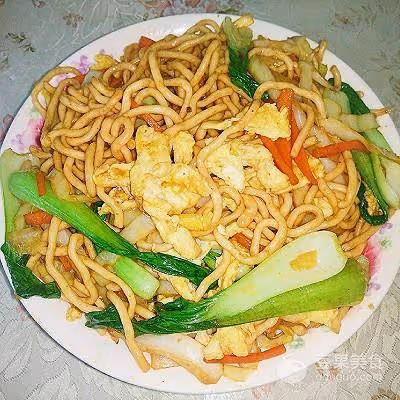 大排檔炒麵的做法