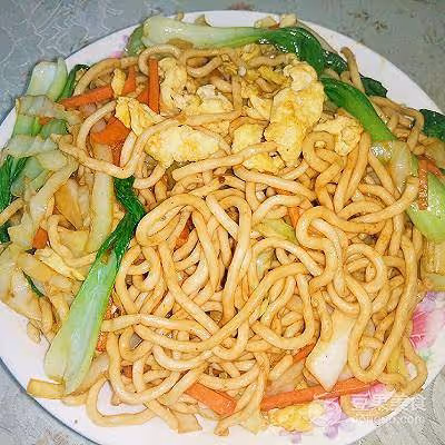大排檔炒麵的做法