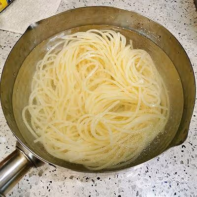 在家蝦仁義大利面