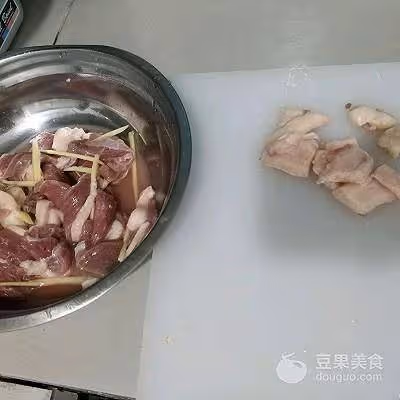 姜爆鴨肉的做法