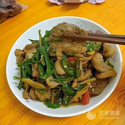 姜爆鴨肉的做法