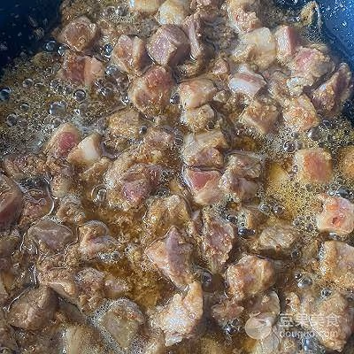 孜然羊肉粒的做法