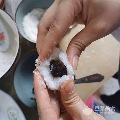 椰絲米麻薯（微波爐版）