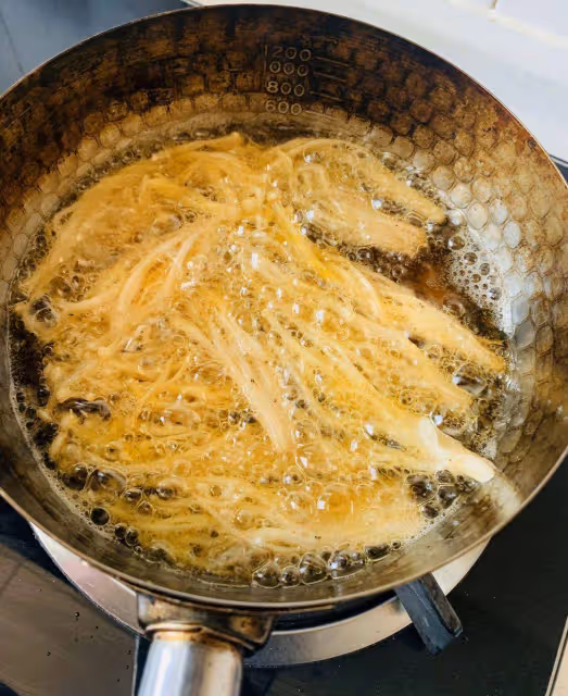 極簡食譜—干炸金針菇 干香酥脆 營養美味 可作為孩子零食