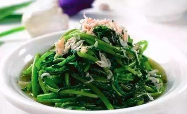美食精選：培根炒菜花，干鍋黑椒茶樹菇，香菜燒豆腐，蝦皮茼蒿