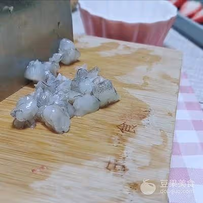 鮮蝦豆腐濃湯麵—快手早餐超美味