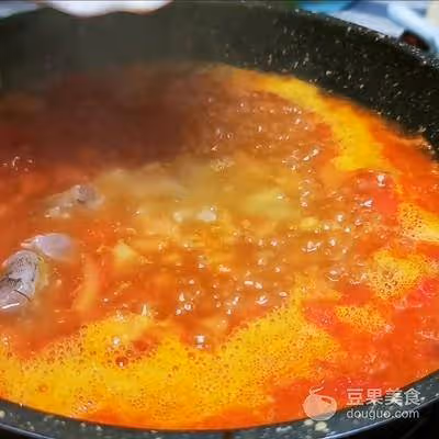 鮮蝦豆腐濃湯麵—快手早餐超美味