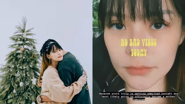 胡佳琪平安產女　誕下虎寶寶
