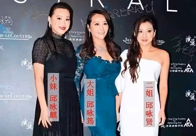 秒殺甘比、李嘉欣等一眾貴婦，在合照中穩坐C位，邱詠筠什麼來頭