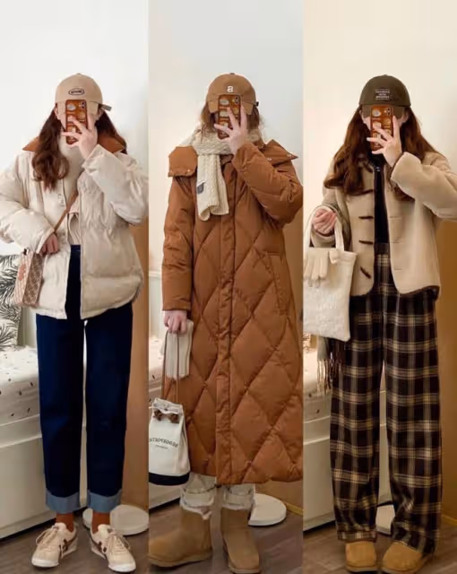 韓國博主有多會穿?不露脖子不露腿,保暖又時髦,難怪時髦精都愛