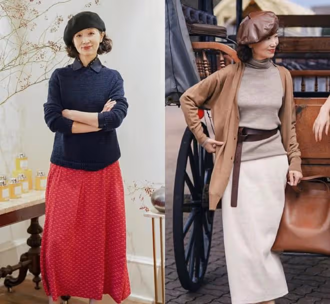 提醒你,千萬不要小瞧「帽子」,戴上保暖又好看,三木母女都愛了