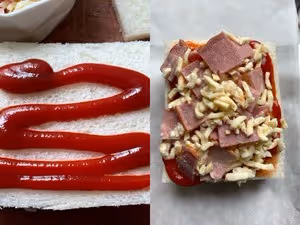 烤芝士培根🥓三明治🥪