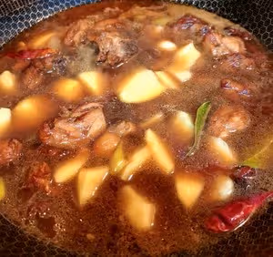 雞腿頓土豆