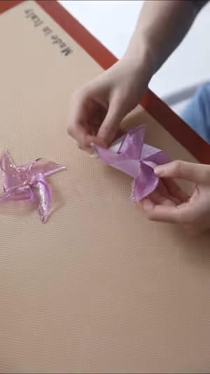 艾素糖裝飾—艾素糖風車的製作
