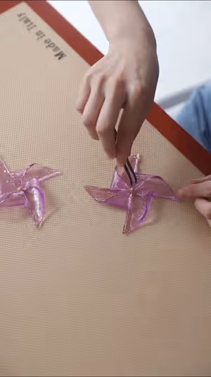 艾素糖裝飾—艾素糖風車的製作