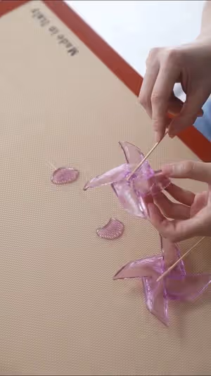 艾素糖裝飾—艾素糖風車的製作