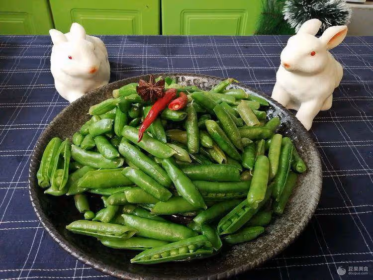 麻辣豌豆莢的做法
