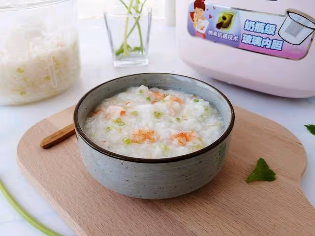 鮮到眉毛的鮮蝦粥,營養翻倍,寶寶最愛