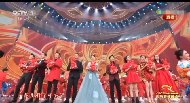 撒貝寧連續三年春晚成"笑話":兔年再現錯位圖,發光眼屎仍被熱議