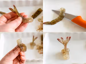 花開富貴 蒜蓉粉絲鳳尾蝦