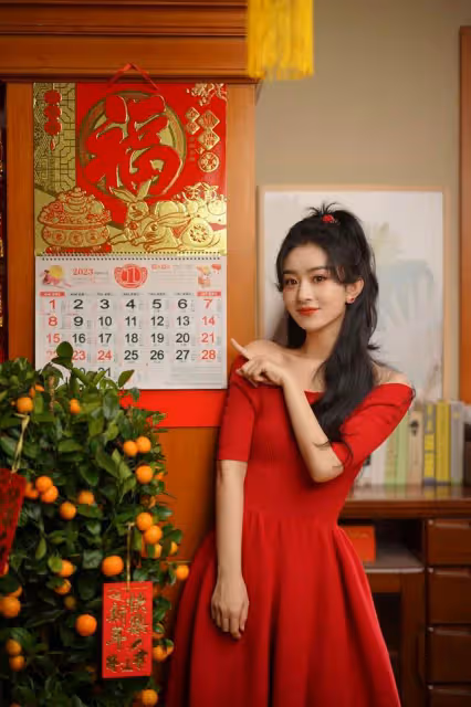 春晚女明星都太美了：趙麗穎夢回薛杉杉，坐在觀眾席的萬茜像周濤