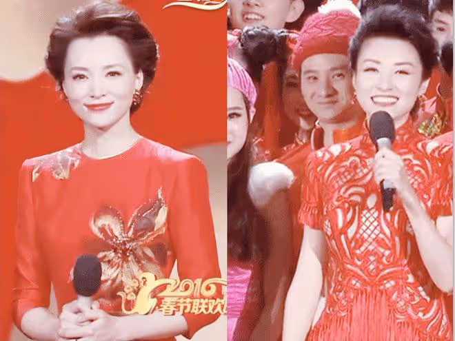 春晚美女大PK:趙麗穎無懼懟臉拍,秦嵐腿好長,37歲朱潔靜美哭了