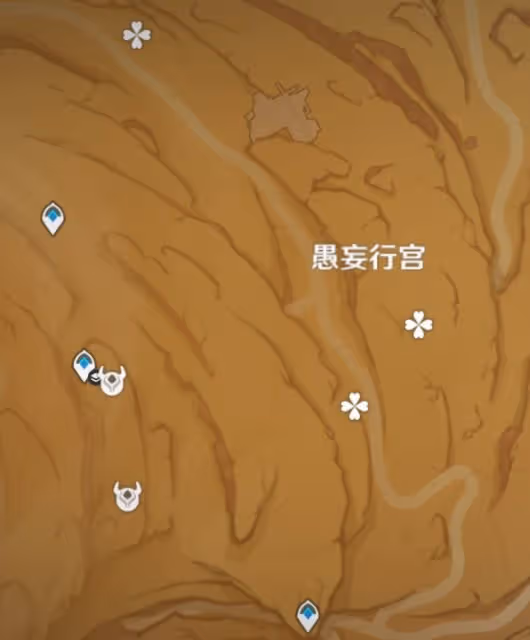 《原神》3.4版千壑沙地帶摩拉狗糧點位