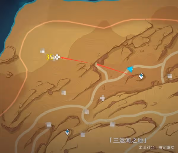 《原神》3.4千壑沙地限時挑戰點位一覽