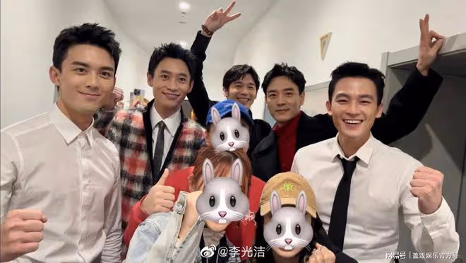 歐豪李光潔曬後台花絮,吳磊魏晨少年感十足,李光潔皺紋顯老
