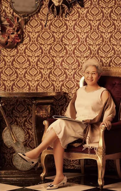 不愧是最美外交官傅瑩,69歲打扮優雅大氣,盡顯東方女性美