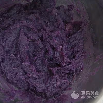 香糯紫薯餅的做法