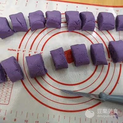香糯紫薯餅的做法