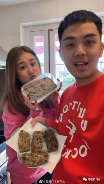 湯洛雯與馬國明情侶裝拜年!她說:他說初一一定要穿這個