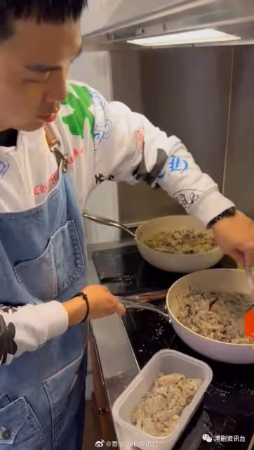 湯洛雯與馬國明情侶裝拜年!她說:他說初一一定要穿這個