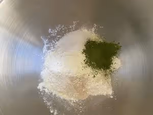 抹茶紅豆沙小麵包