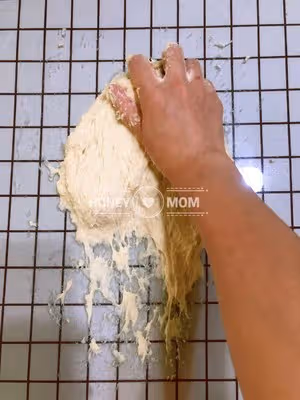 居家必備，保姆級零基礎，小白上手，免揉面機，手揉歐包，歐洲麵包家常做法步驟教程