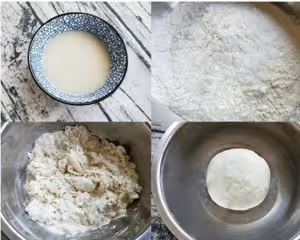 粉嫩可愛小兔子饅頭