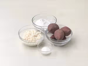 【年夜飯必備甜品】紫氣東來紫薯糯米丸子