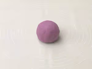 【年夜飯必備甜品】紫氣東來紫薯糯米丸子