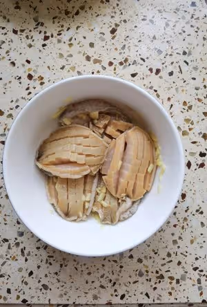 極美味的鮑魚花螺蝦燜雞